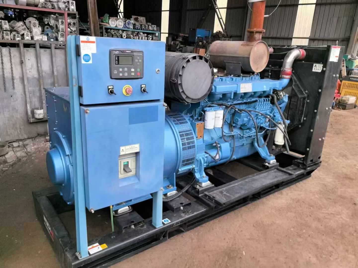 浦江500kW 柴油发电机组可带动设备功率的计算公式是什么?